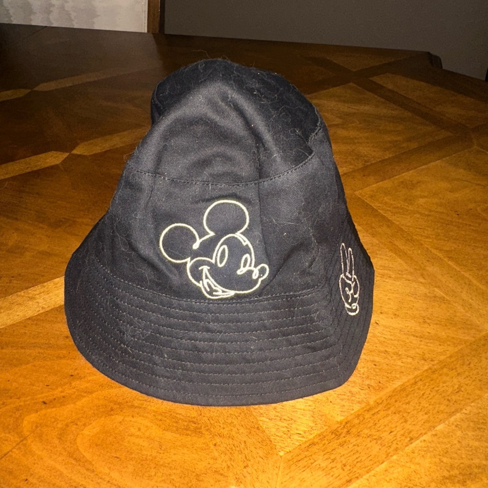 Disney Black and White Mickey Mouse Bucket Hat